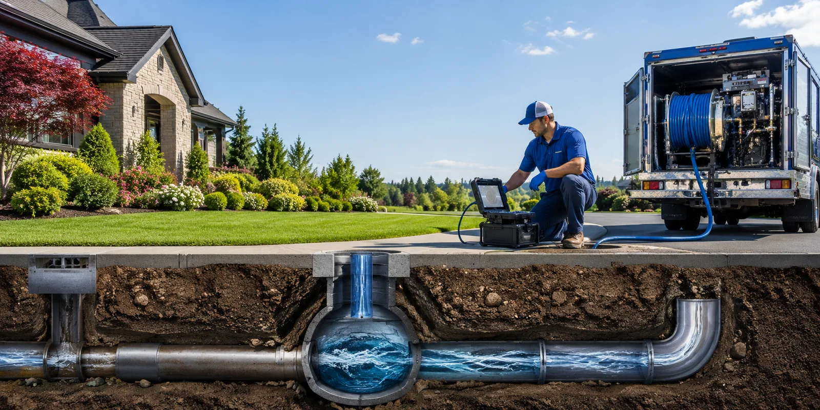 Drainage restoration information for Herington, KS